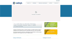 Desktop Screenshot of catsys.ae